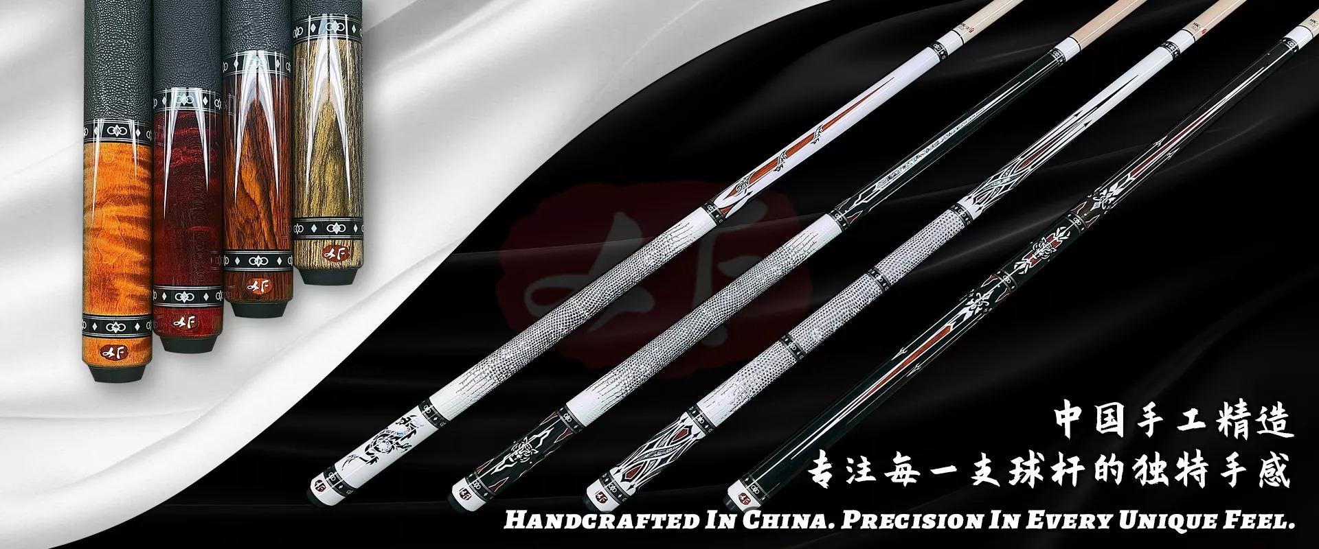 Handcrafted Professional Billiard Cues