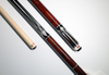 Ebony & Cocobolo with Ivory Shell Inlay Billiard Cue