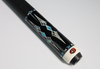Ebony Billiard Cue | Paua Shell Inlay Luxury Pool Cue