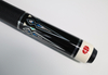 Carbonized Maple Shaft with Mother-of-Pearl Inlay Pool Cue