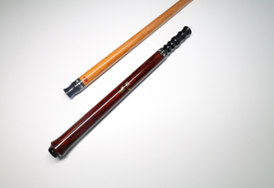 High Performance Bocote Pool Jump Cues with Carbonised Maple Shaft