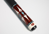 Cocobolo Pool Cue | Ivory & Paua Shell Inlay Billiard Cue