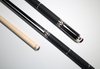 Modern Billiard Cue with Red/White Urethane Pool Cue