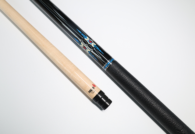 Canadian Maple Shaft Pool Cue with Genuine Leather Grip