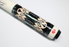 Carbonized Maple Shaft Pool Cue with Leather Grip 