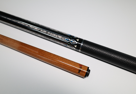 Carbonized Maple Shaft with Mother-of-Pearl Inlay Pool Cue