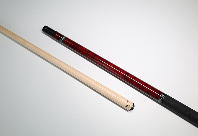 Classic Billiard Cue | Stained Bird's Eye Maple Premium Pool Cue