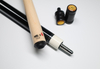 Modern Billiard Cue with Red/White Urethane Pool Cue