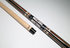 3D Laser Decal & Hard Maple Billiard Cue for Solid Hit