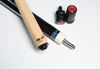 Canadian Maple Shaft Pool Cue with Genuine Leather Grip