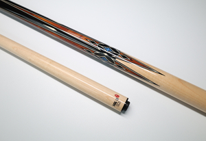 Artistry Pool Cue | Curly Maple with 3D Decal Billiard Cue