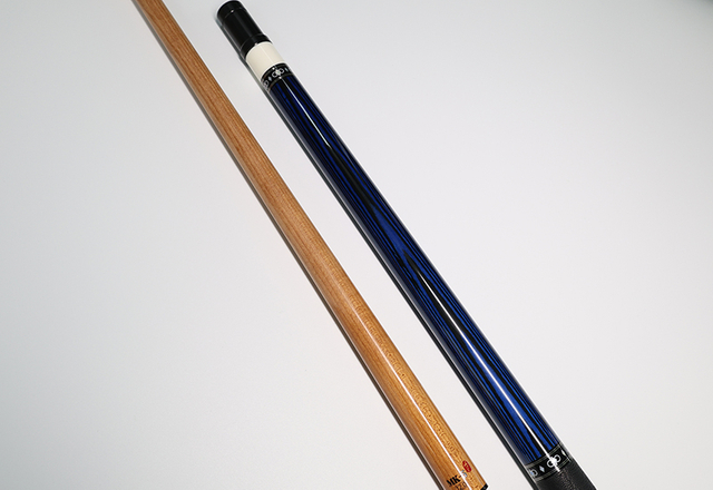 Blue-Black Engineered Wood Stylish Pool Cue